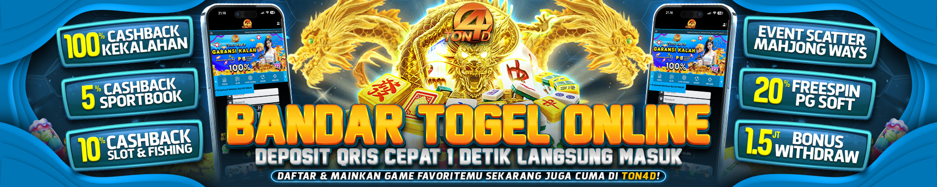 TON4D - SITUS TOGEL ONLINE DAN SLOT ONLINE GACOR TERPERCAYA 2025